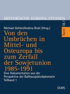 cover image of Von den Umbrüchen in Mittel- und Osteuropa bis zum Zerfall der Sowjetunion 1985-1991